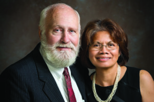 Elder Terry Savoie and his wife Kay